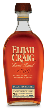 Elijah Craig Small Batch Bourbon Whiskey Toasted Barrel 750ml