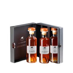 Deau Cognac La Collection Tasting Box (XO, BLACK, LOUIS MEMORY) 3x200ml