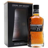 Highland Park , 25 Year Old Single Malt Scotch Whisky 750ml 750ml