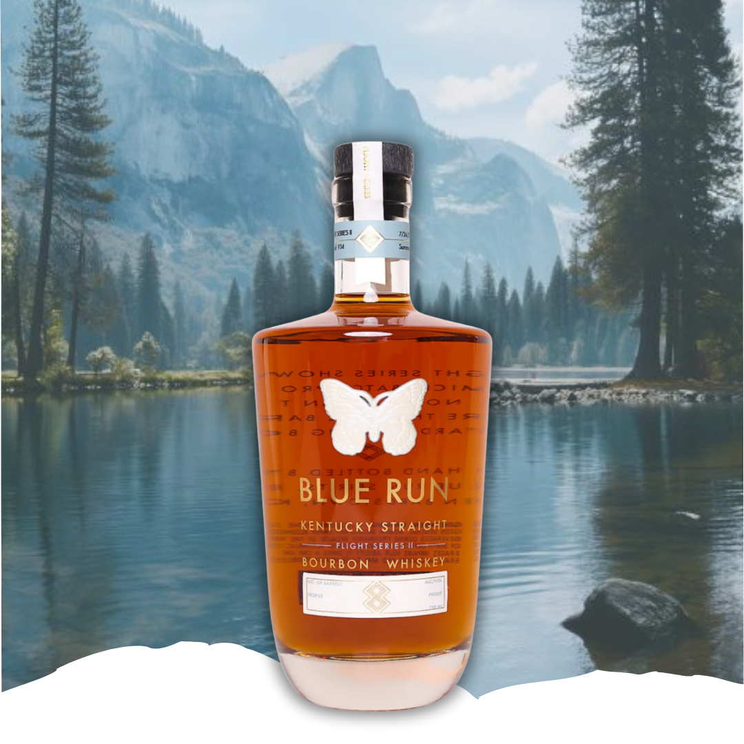 Blue Run Straight Rye Whiskey Small Batch Emerald Batch #2 109.7 Proof 750ml