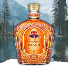 Crown Royal Peach Flavored Canadian Whisky 750ml