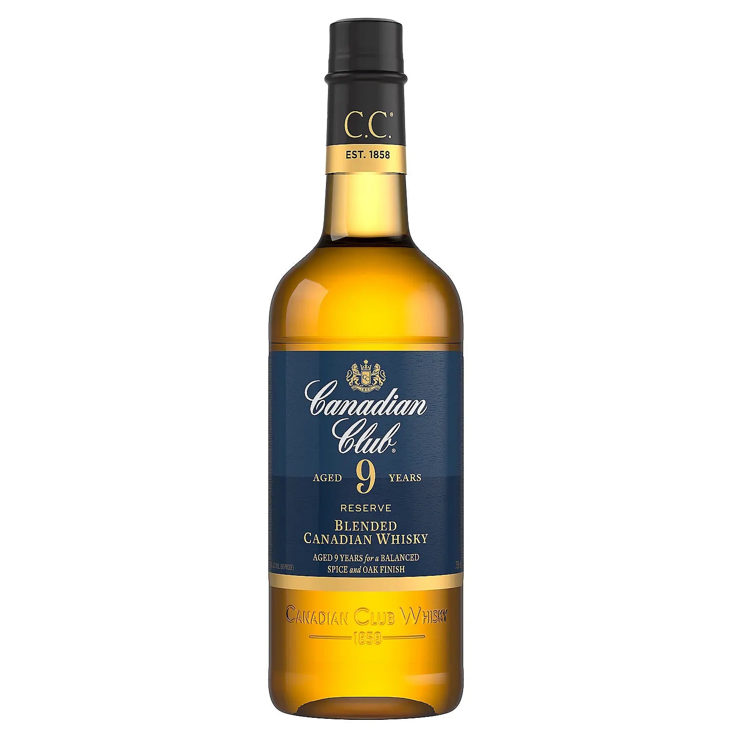 Canadian Club Canadian Whisky Reserve 9 Yr 80 750ml Canadian Club