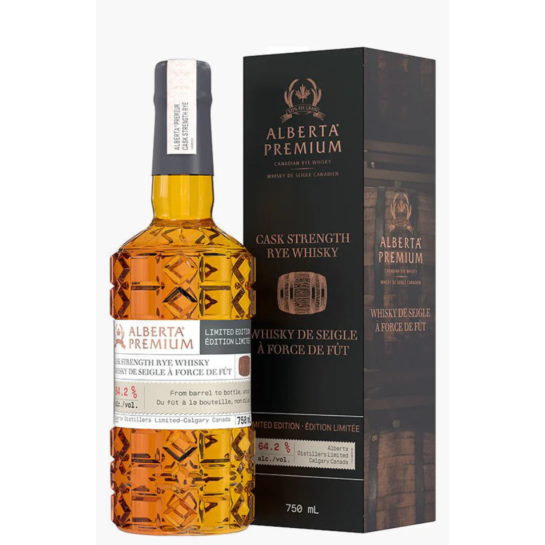 Alberta Premium Cask Strength Rye Whiskey 750ml