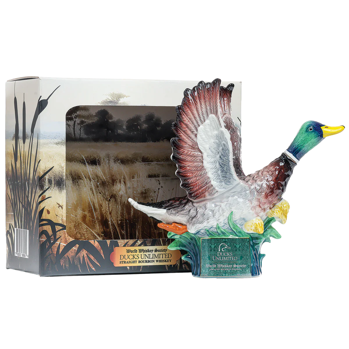 World Whiskey Society Ducks Unlimited Mallard Duck Bourbon 750ml