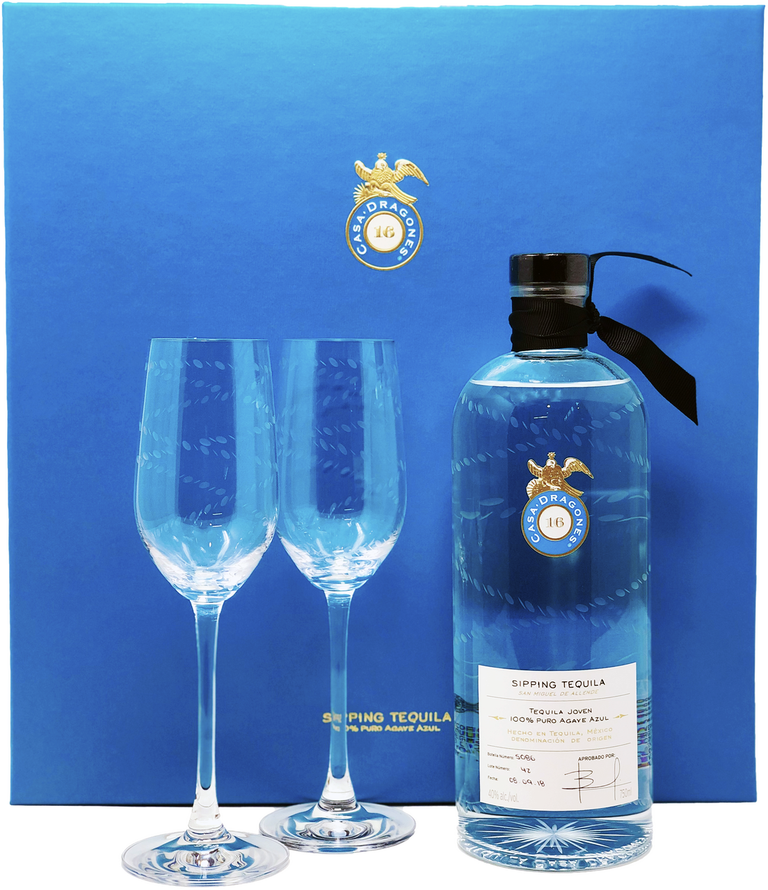 Casa Dragones Tequila Joven Glasses Gift Set