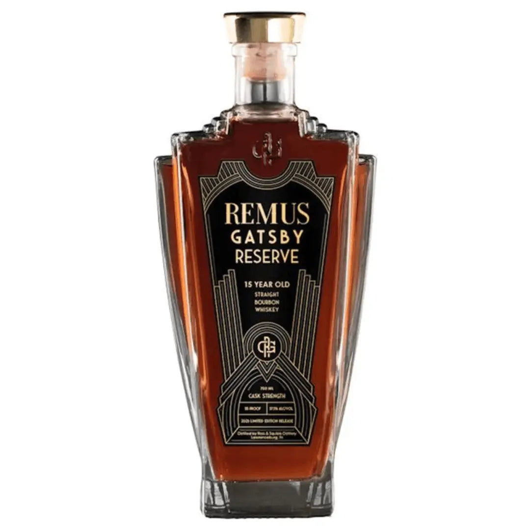 George Remus Gatsby Reserve 15 Years Old   Straight Bourbon Whiskey 750ml.