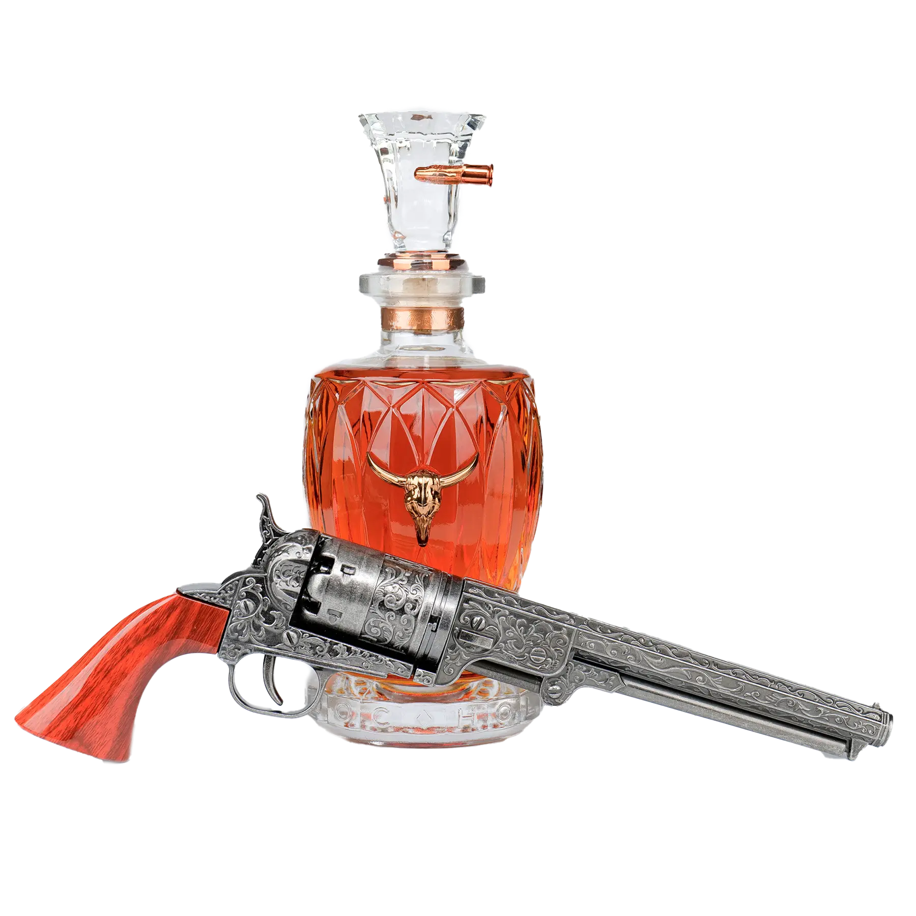 Doc Holliday 10 Years Old With Revolver Bourbon Whiskey 700ml