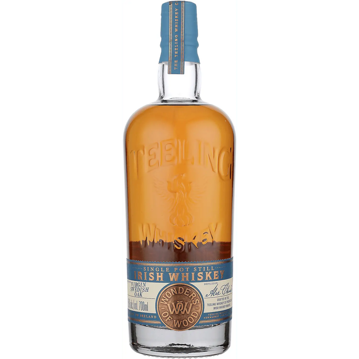Teeling Single Pot Still Irish Whiskey Wonders Of Wood Virgin Swedish Oak 100 700ml Teeling