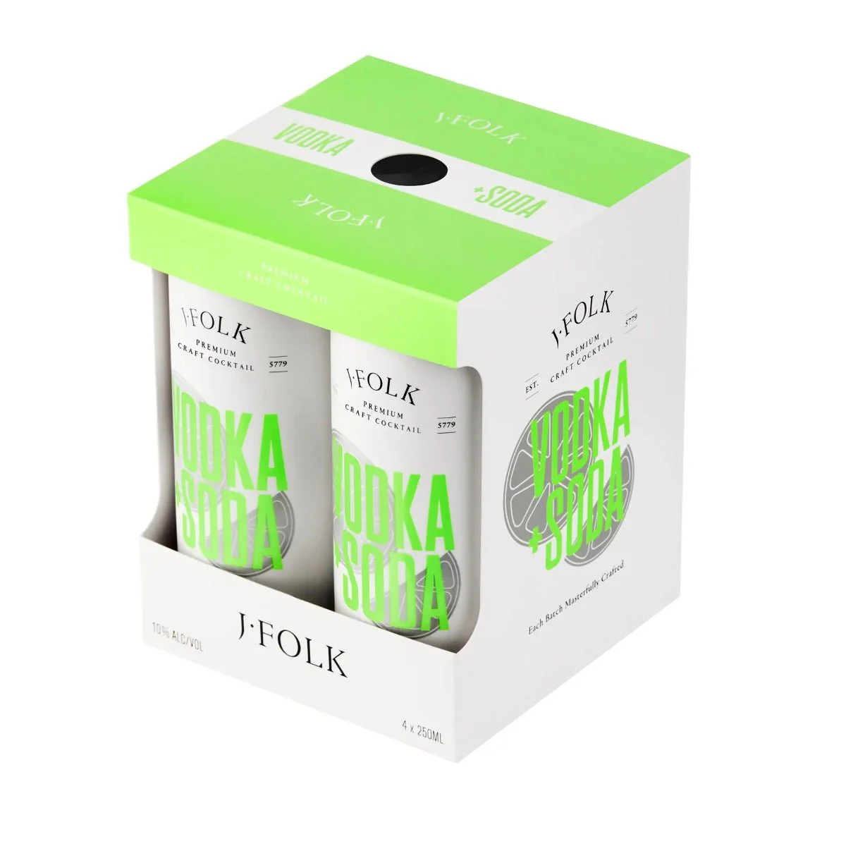 J.Folk Vodka Soda 250 Ml