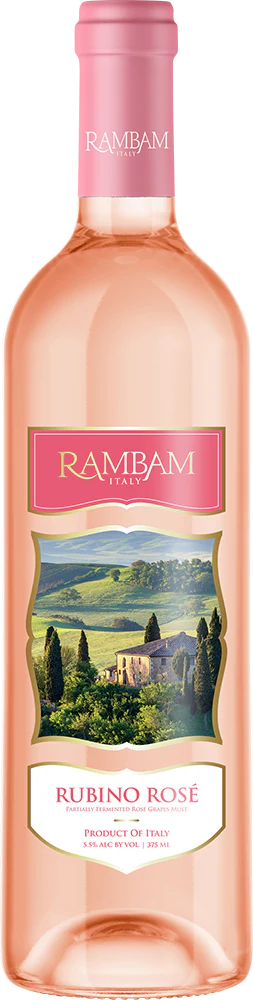 Rambam Moscato Rose 1.5 L