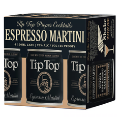 Tiptop Espresso Mar 4 X 100 Ml