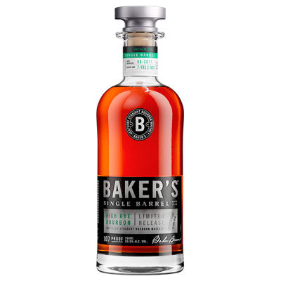 Baker'S 7 Years Old Straight Bourbon Whiskey Single Barrel 107 Proof