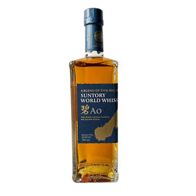 Suntory World Whisky Ao A Blend Of Five Major Whiskies 86 Proof 700ml