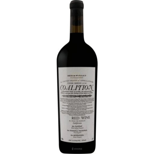 Shirah The Coalition Red 2019 750ml