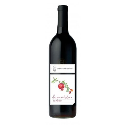Saba Yair Pom Semi Sweet 750ml