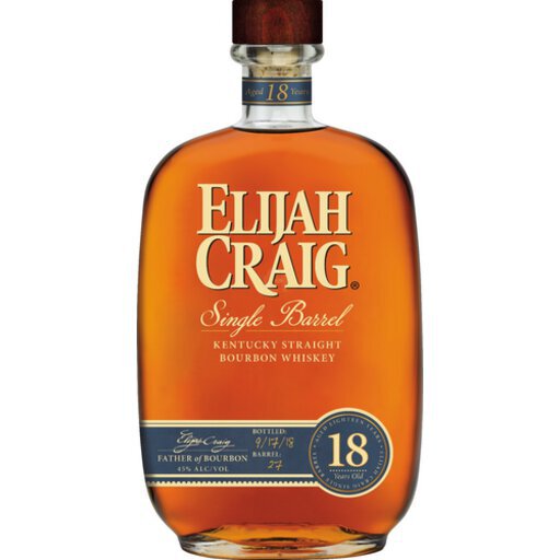 Elijah Craig Single Barrel Bourbon 750ml