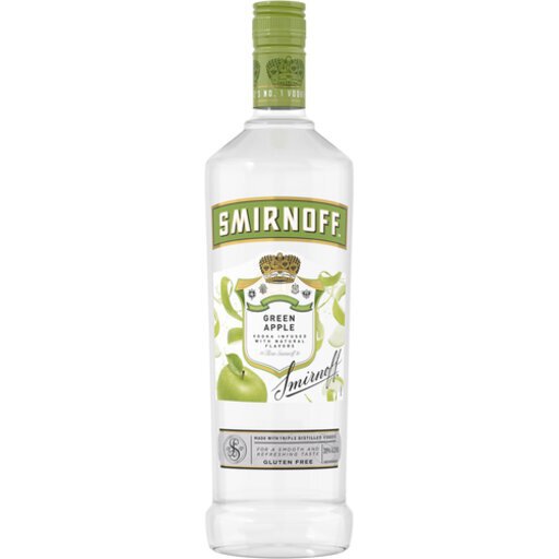 Smirnoff Green Apple 1l