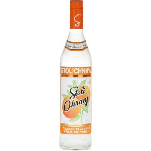 Stoli Ohranj Vodka Orange 375Ml