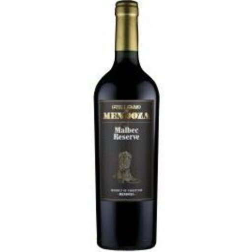 Guillermo De Mendoza Malbec Reserve 750Ml