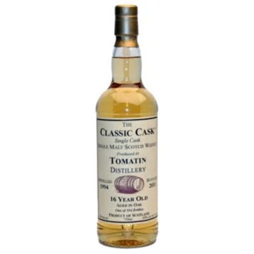 Classic Cask Tomatin 16yr 750ml