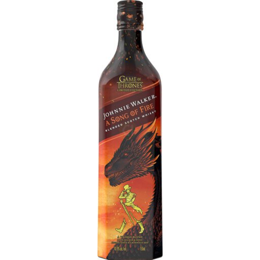 Johnnie Walker A Song Of Fire Game Of Thrones 750Ml